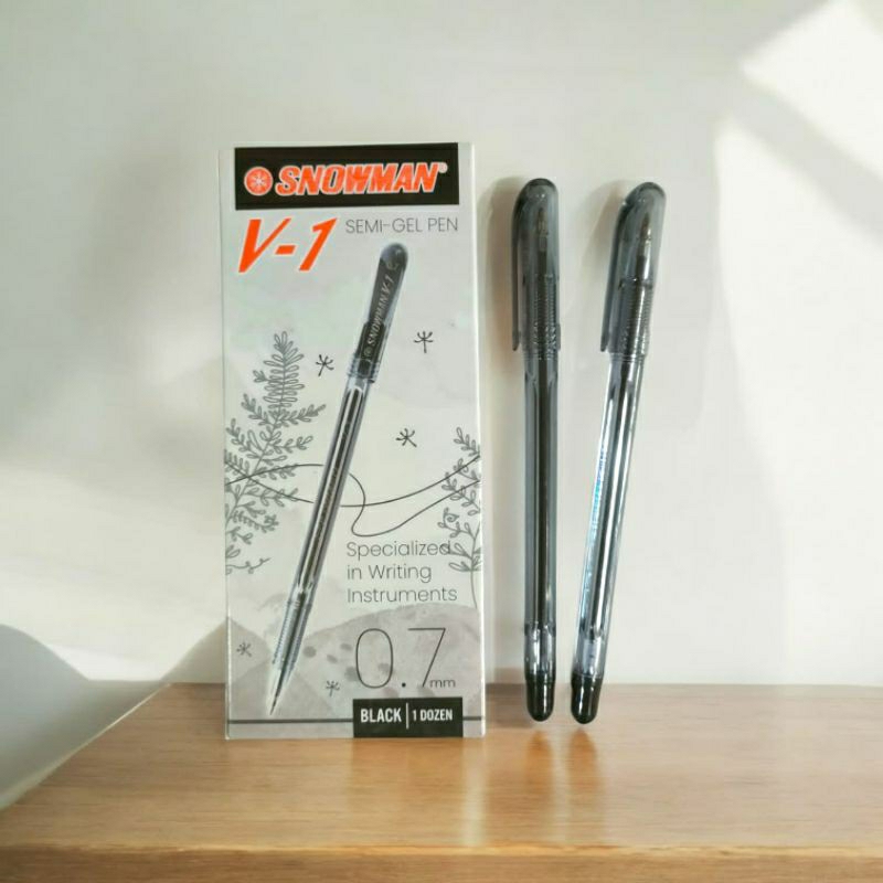 

Pulpen Snowman V1 Hitam