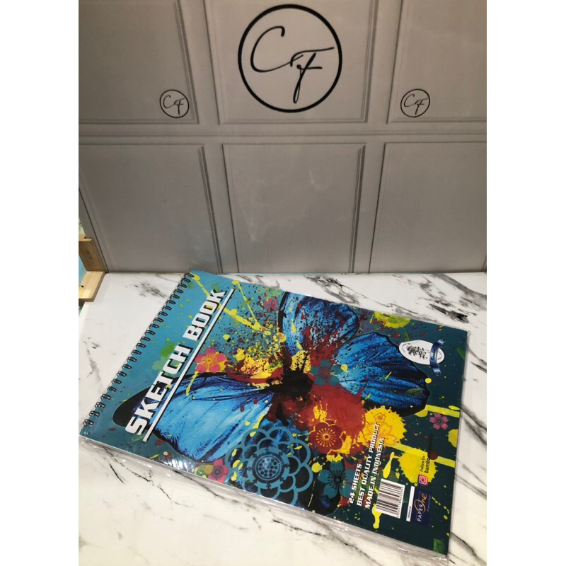 

N/A Bamboo Sketch Book ukuran A4 Elegant