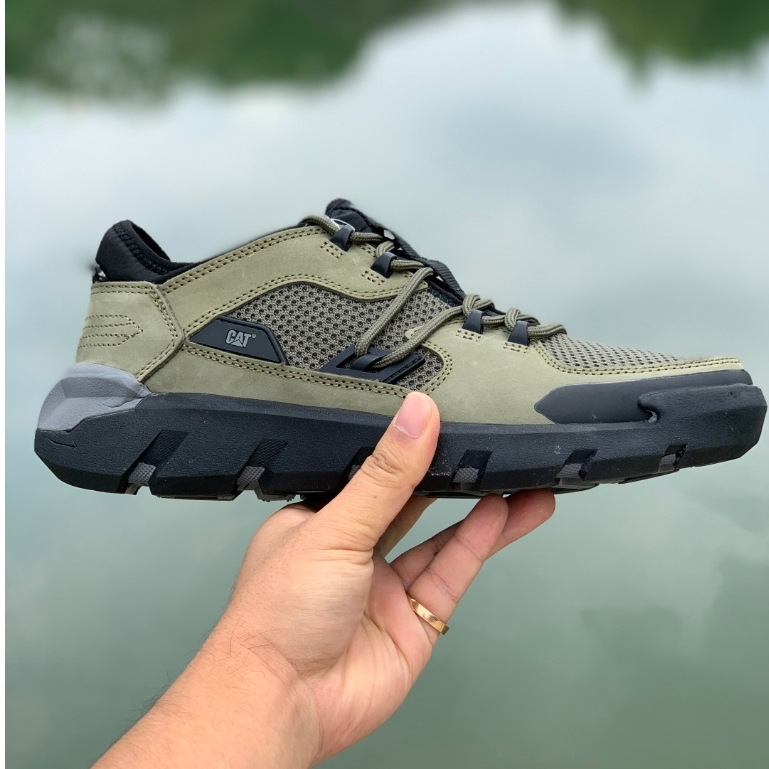 Original Caterpillar Genuine Leather Men Boot Shoes 5071157