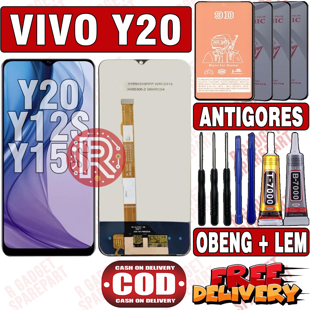 LCD VIVO Y20 ORIGINAL OEM LCD TOUCHSCREEN VIVO Y20 FULLSET