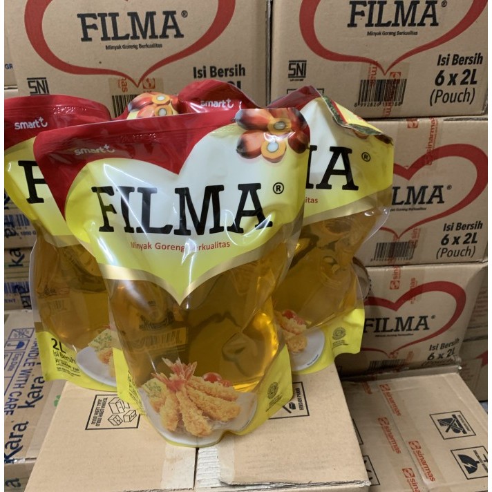 

FILMA MINYAK GORENG 2 LITER 1 DUS ISI 6 PCS - MERPATI 109
