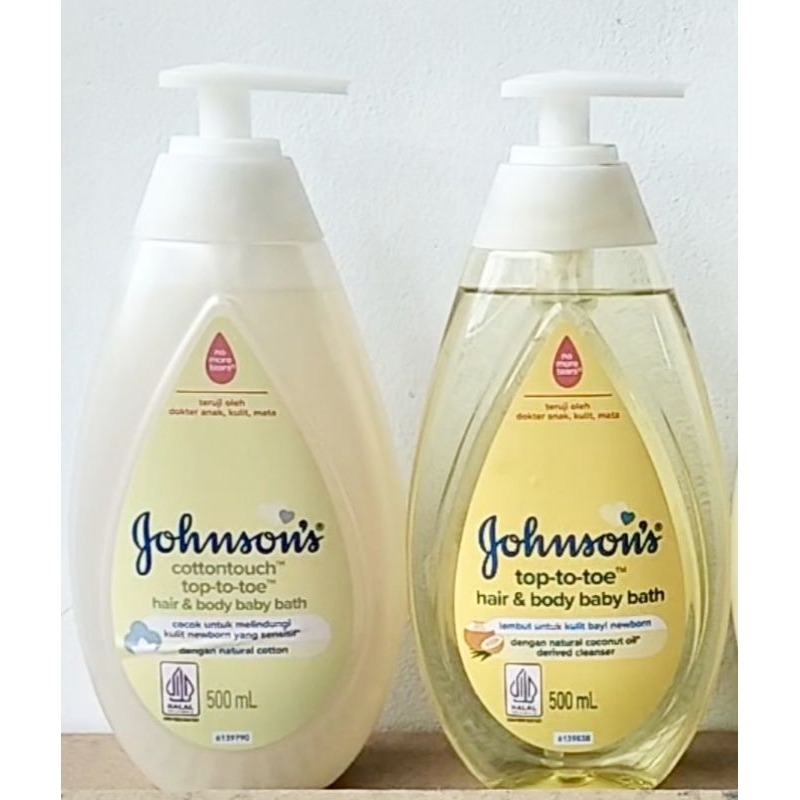 Johnson top to toe pump 500ml
