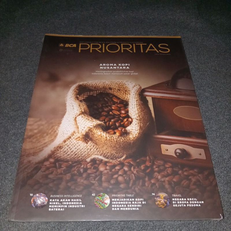 MAJALAH BCA PRIORITAS EDISI 99 XIX 2023 - AROMA KOPI NUSANTARA