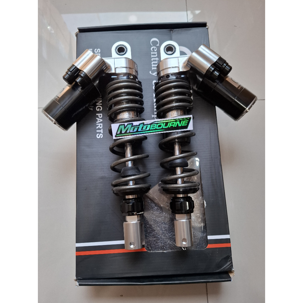 Shock Shockbreaker Gen Genesis TA17 CNC NMAX NEW AEROX 305 mm Black Titan rebound Adjustable