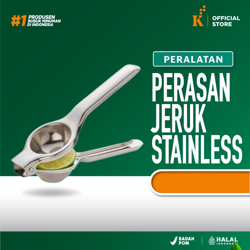 Perasan Jeruk Stainless Manual