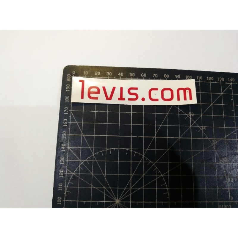 

stiker cutting levis