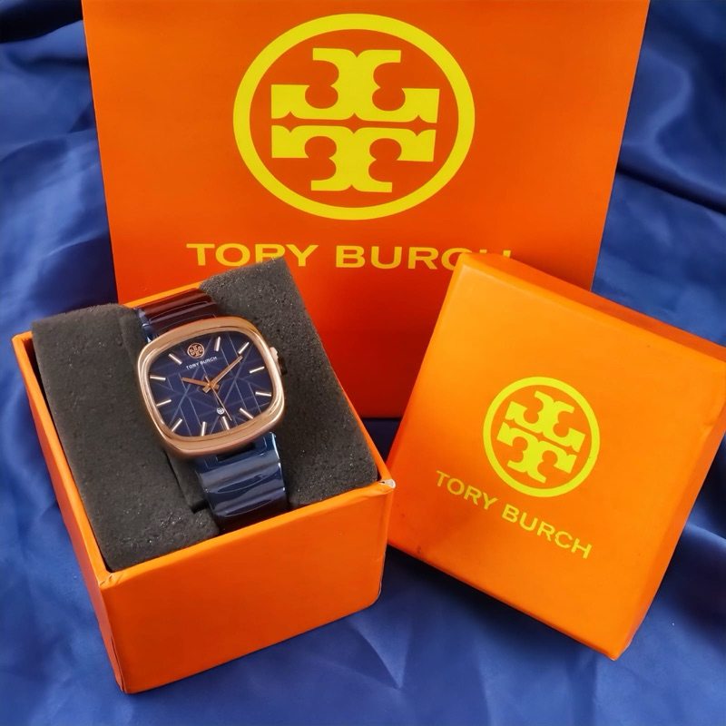 Jam Tangan Wanita Rantai Tory TB kotak