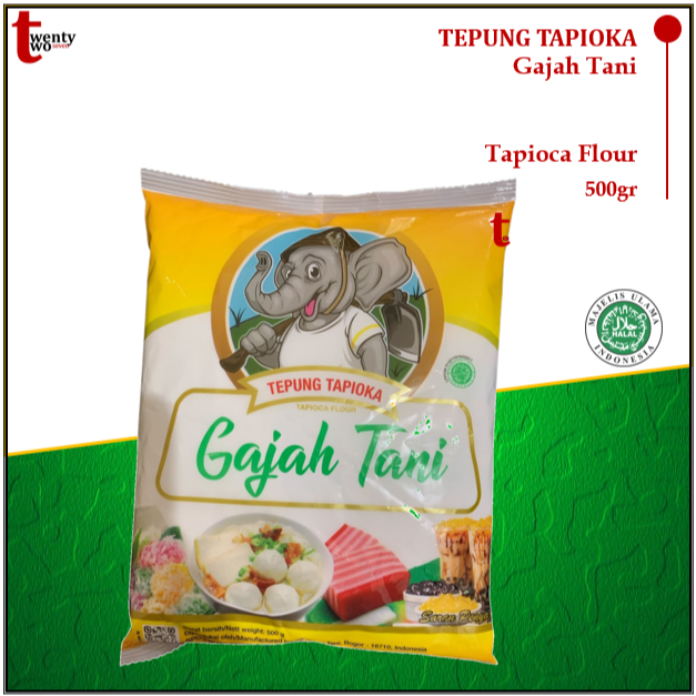 

Gajah Tani Tepung Tapioka 500gr