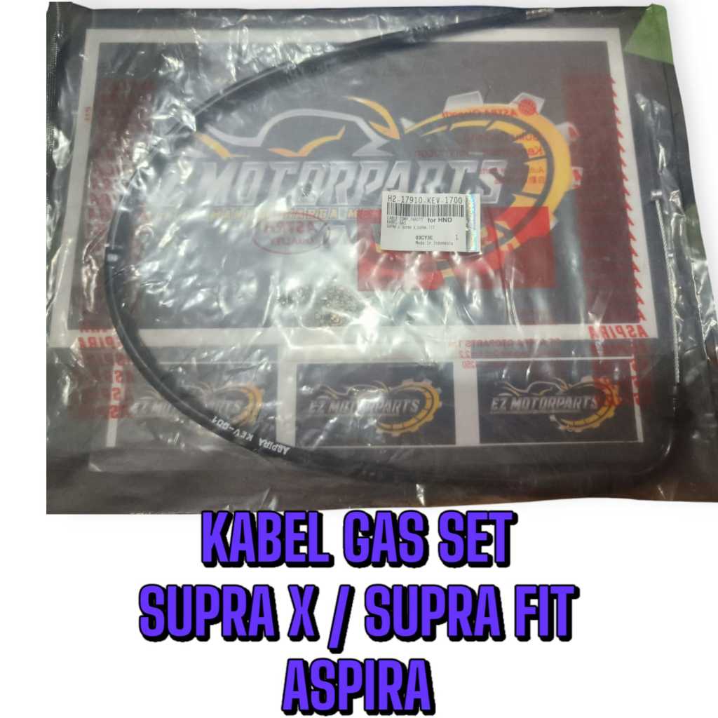 KABEL GAS SET ASPIRA SUPRA X LAMA