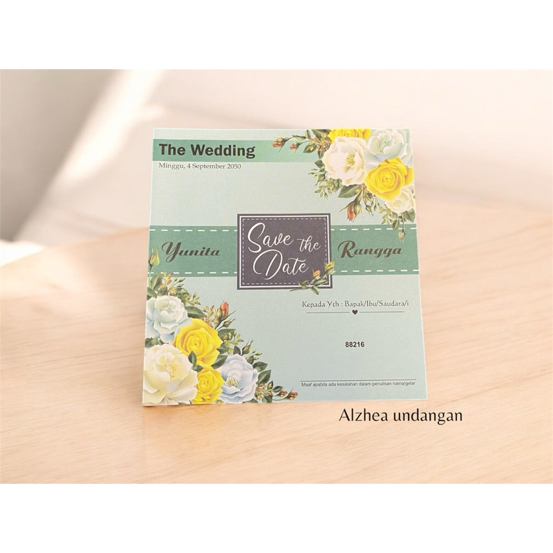 Undangan Blangko Kosong (isi 100 pcs) ERBA 88216 Undangan pernikahan kosongan (isi 100 pcs)
