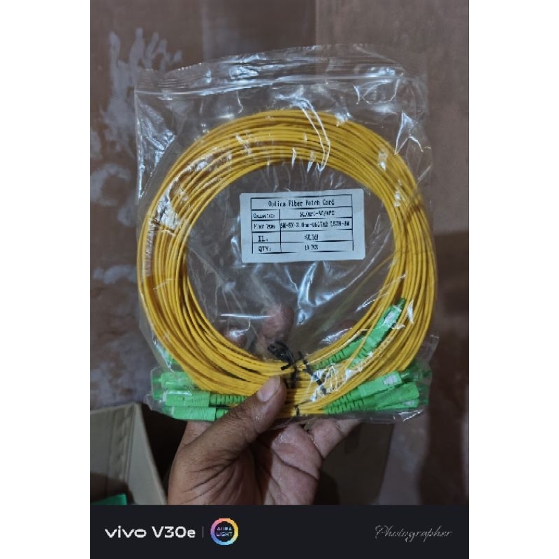 patchcord sc apc sc apc 2mm 5 meter