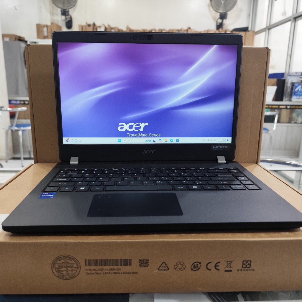 LAPTOP NEW Acer TravelMate P214 i7 gen 11 RAM 16GB SSD 1TB Windows 11