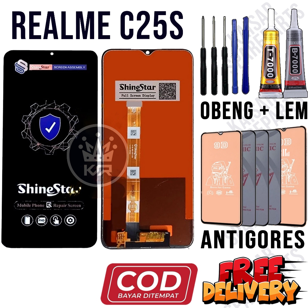 Lcd REALME C25S SHINESTAR Touchscreen Original Oem Quality Lcd Touchscreen Fullset