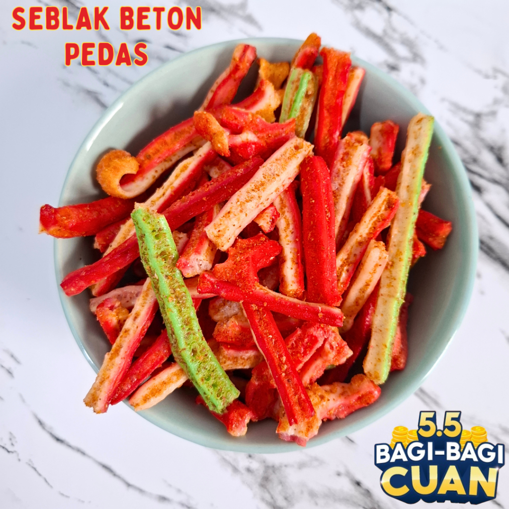 

Seblak Beton Pedas | Kerupuk Seblak Jaat Beton 1KG