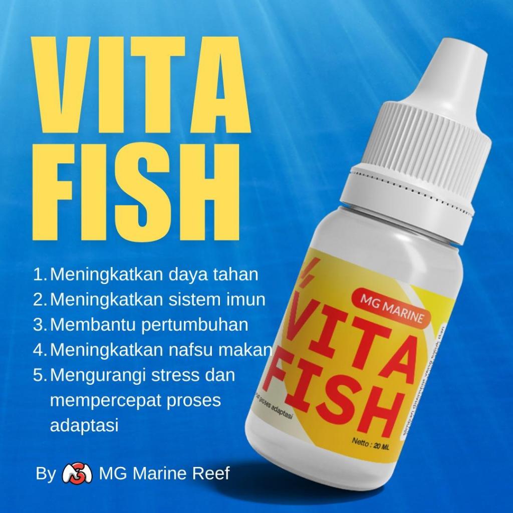Marine Garage Obat Ikan Hias Air Laut - VitaFish (obat ikan hias air laut)