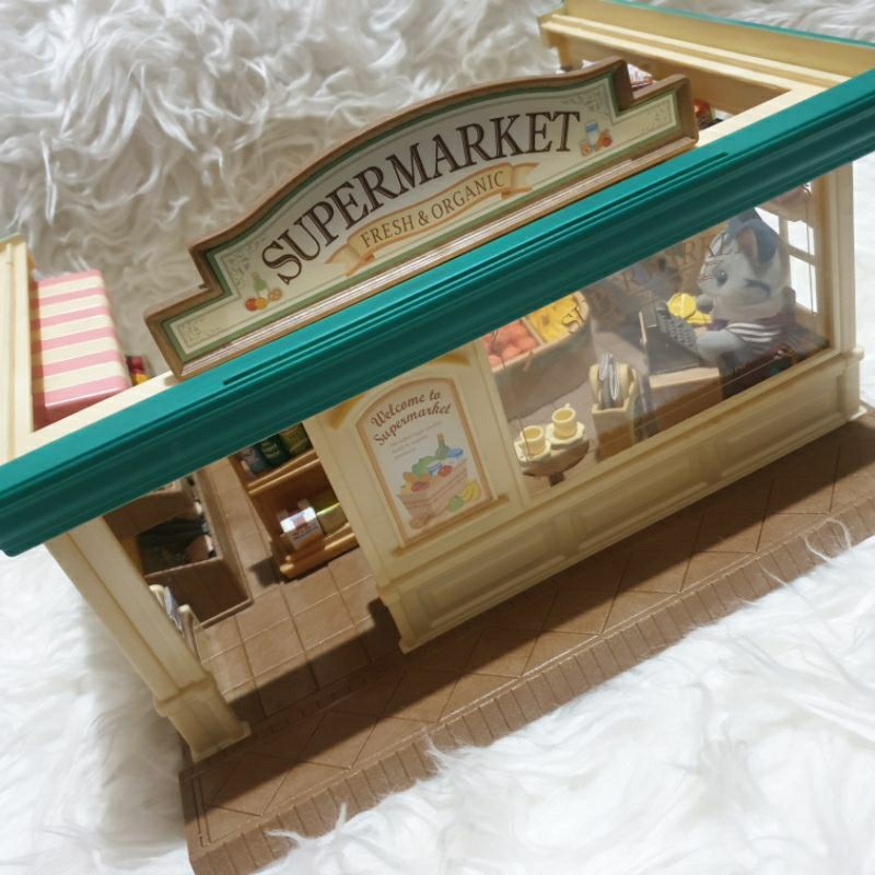 Preloved Sylvanian Families Supermarket