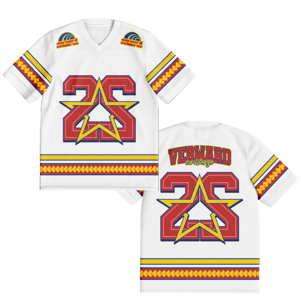 Culture Project | Jersey Verward 22 STAR Number Series | Jersey Oversize Dewasa Bahan Full Printing 