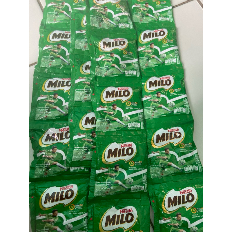

Nestle milo active go susu bubuk sachet 22g ( putus renceng)