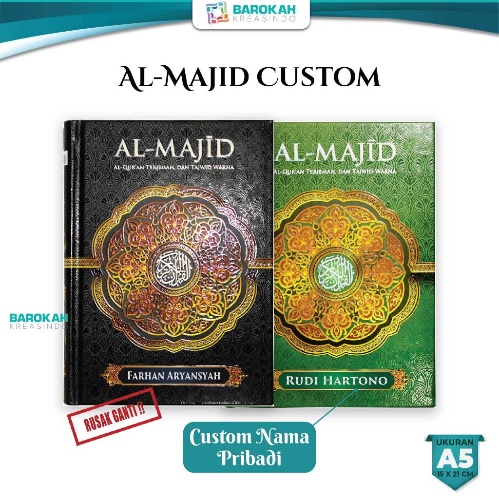 Alquran Al Majid A5 Terjemah Tajwid, Quran, Al Quran A5, Quran Terjemah, Al Quran Terjemah, Alquran 