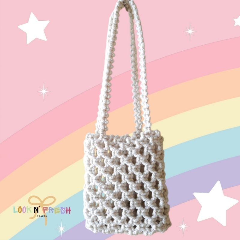 Mini Bag Macrame l Tas Bahu Mini Macrame