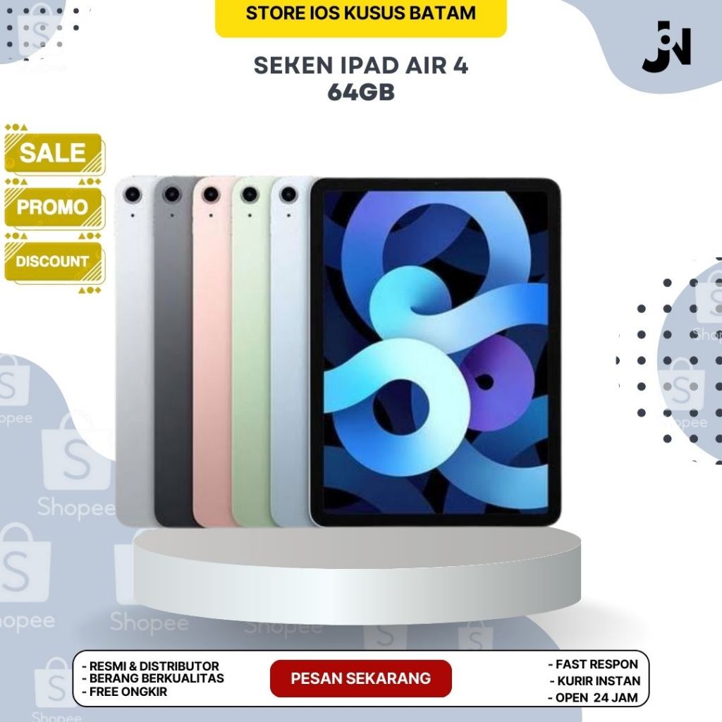 IPAD AIR 4 64GB ORIGINAL SEKEN