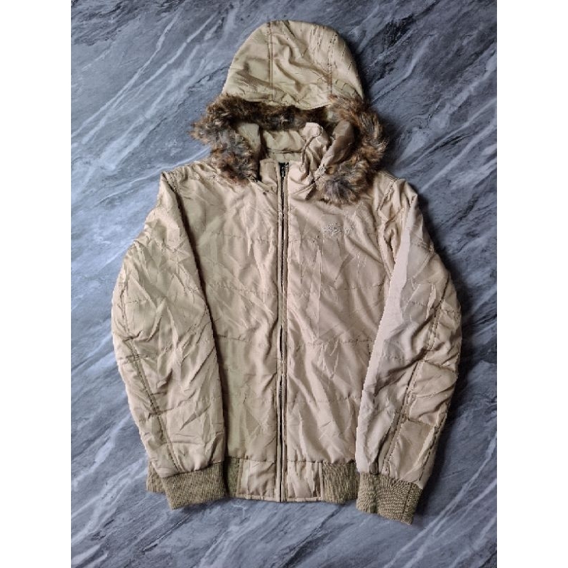 Jaket Puffer First Down Second Branded Mulus