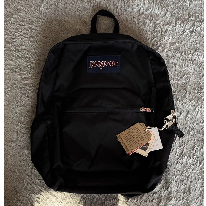 Ransel JS Jansport Superbreak Motif Polos Tas Sekolah Pria Wanita DayPack Original