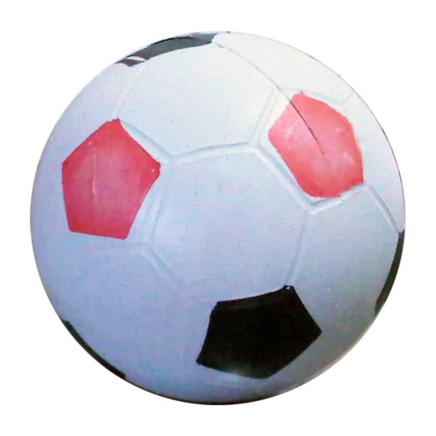 Bola Sepak Plastik Mainan Anak Besar Futsal Football 1 pack isi 6 Bagus Panda ASLI
