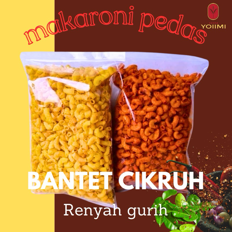 

Makaroni Bantet 1/4KG khas tasik (Termurah) makaroni viral pedas nampol