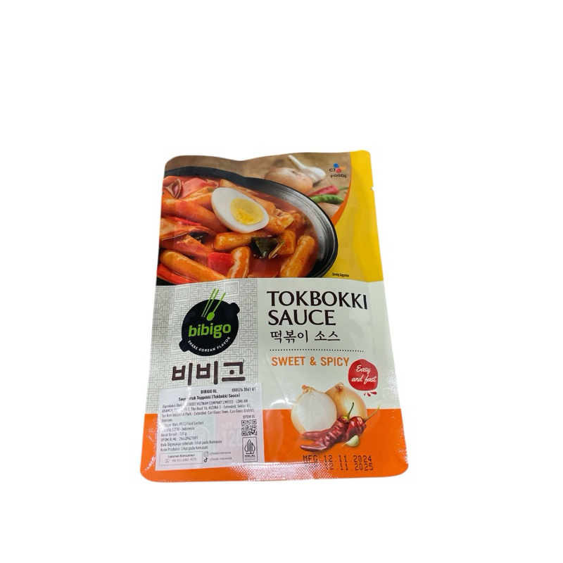 

BIBIGO TOKBOKKI SAUCE SWEET & SPICY 120 GR