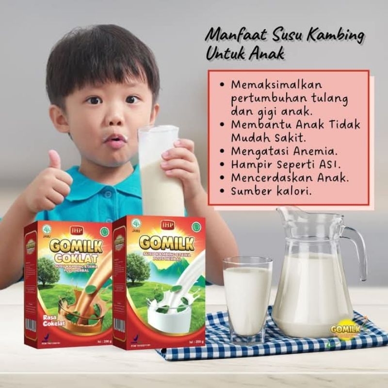 

SUSU KAMBING ETAWA GOMILK 200gr