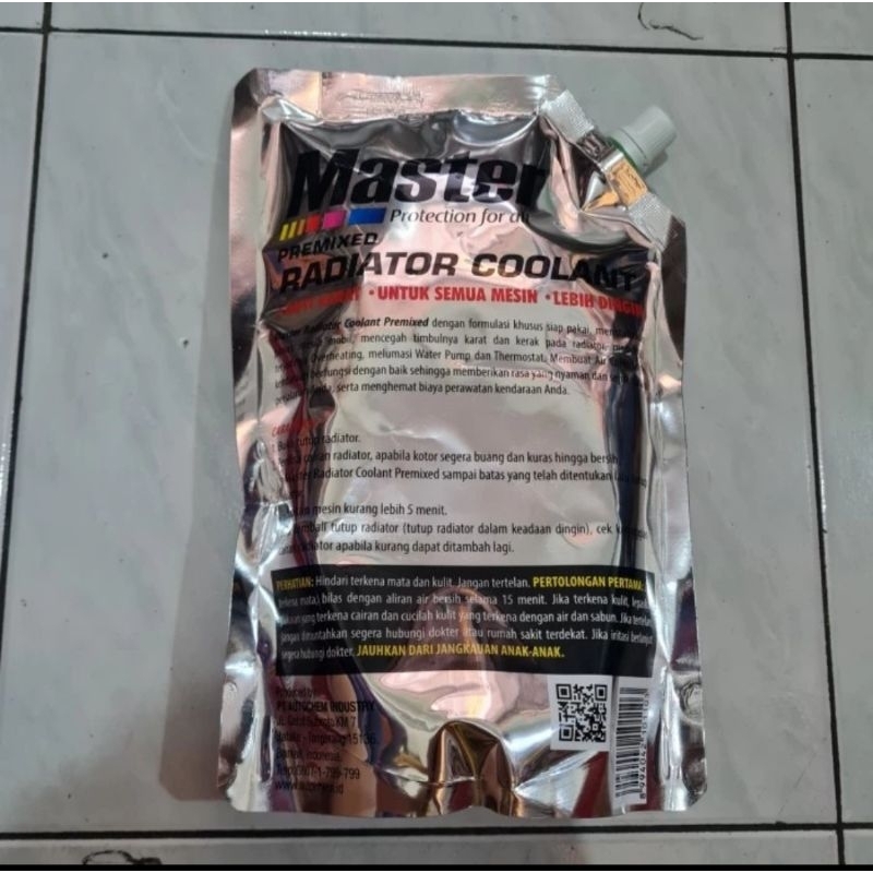 Radiator coolant MASTER hijau