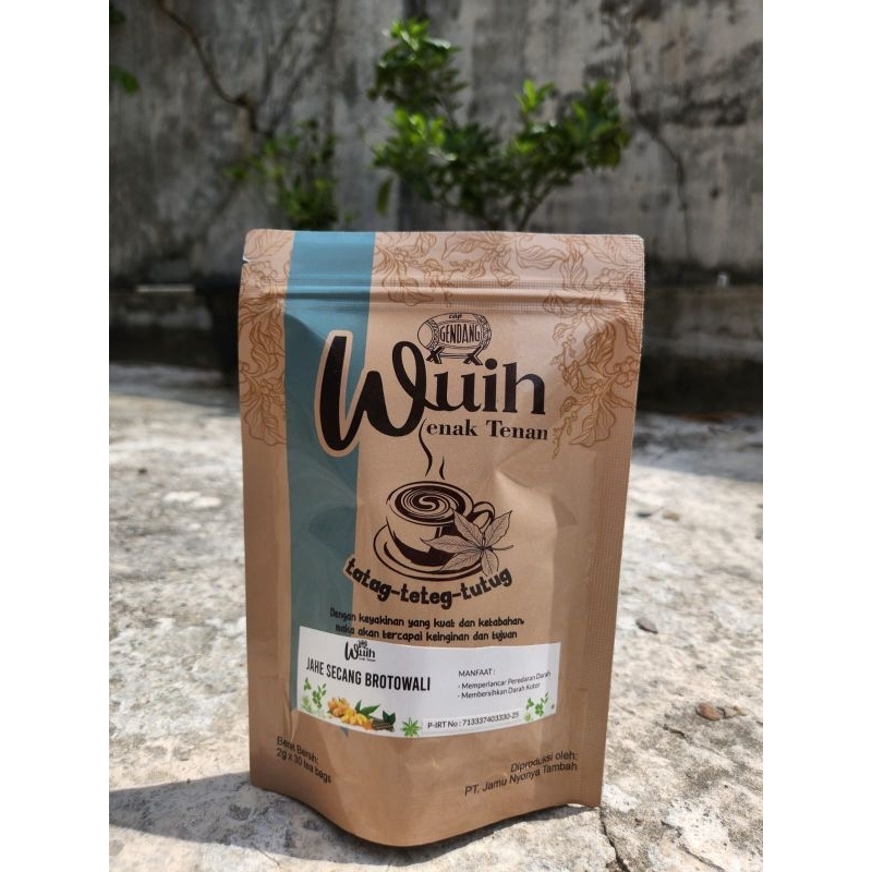 

JAHE SECANG BROTOWALI