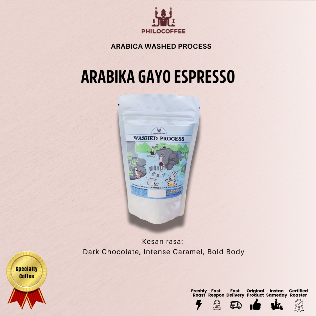 

Biji Kopi Gayo Espreso 50g | Single Origin Espresso