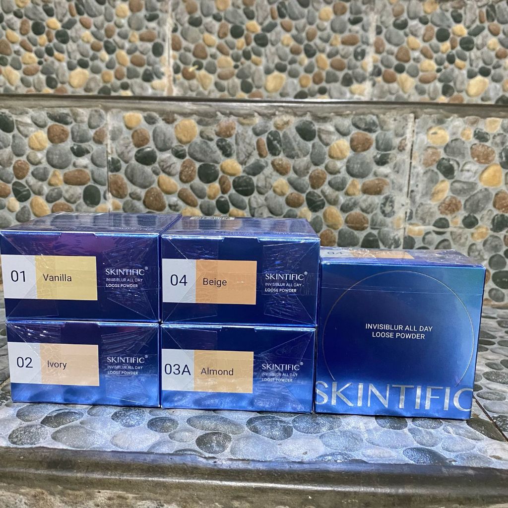 [JBS STORE] [New Launch] Skintific invisiblur all day loose powder - Bedak Tabur