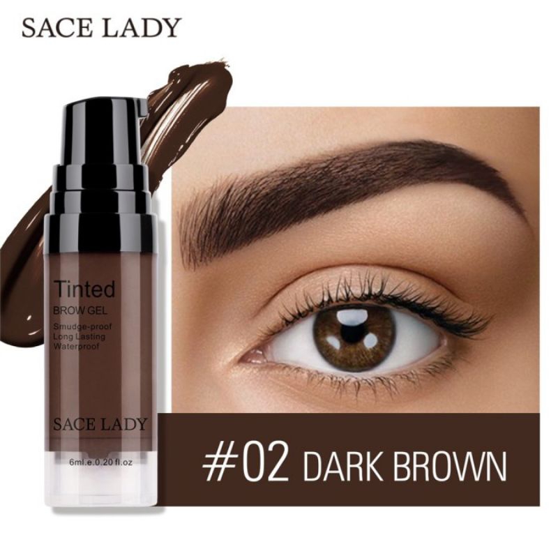 TINTED BROWN GEL SACE LADY 02 6 ML✅
