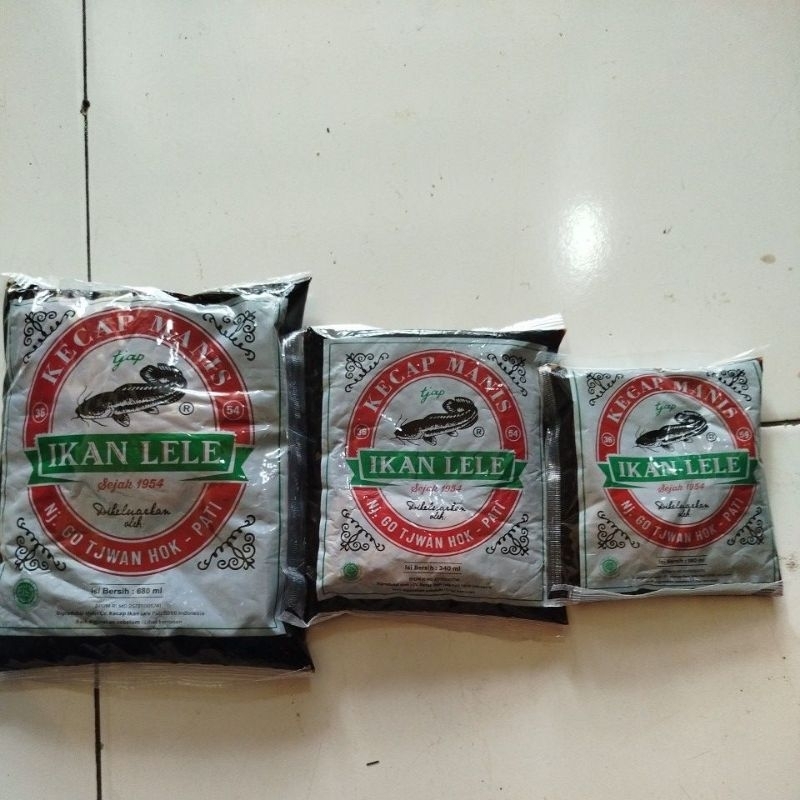 

kecap lele / kecap manis cap ikan lele