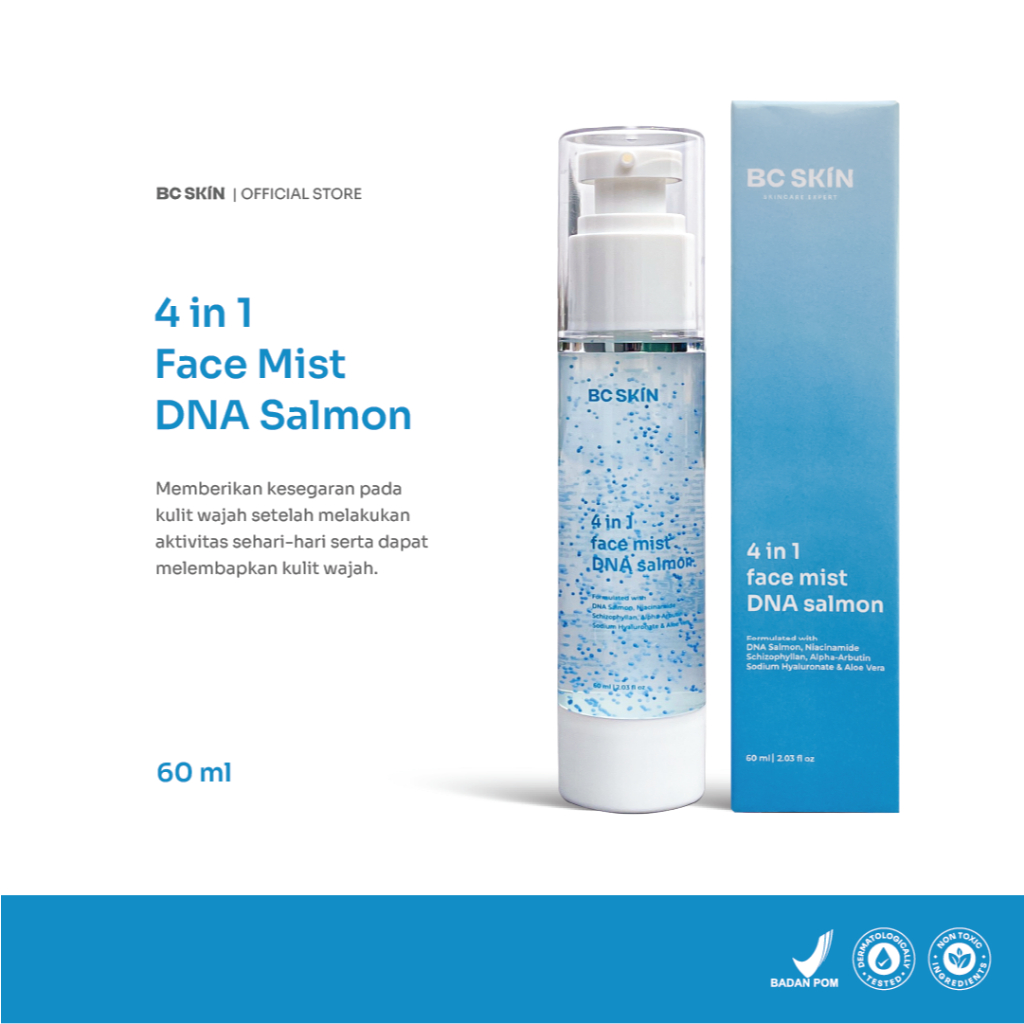 BC SKIN SKINCARE EXPERT 4 IN 1 FACE MIST DNA SALMON