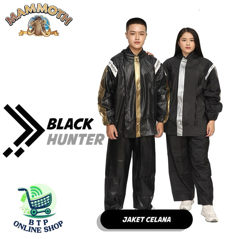 Jas Hujan Setelan Hunter Mammoth