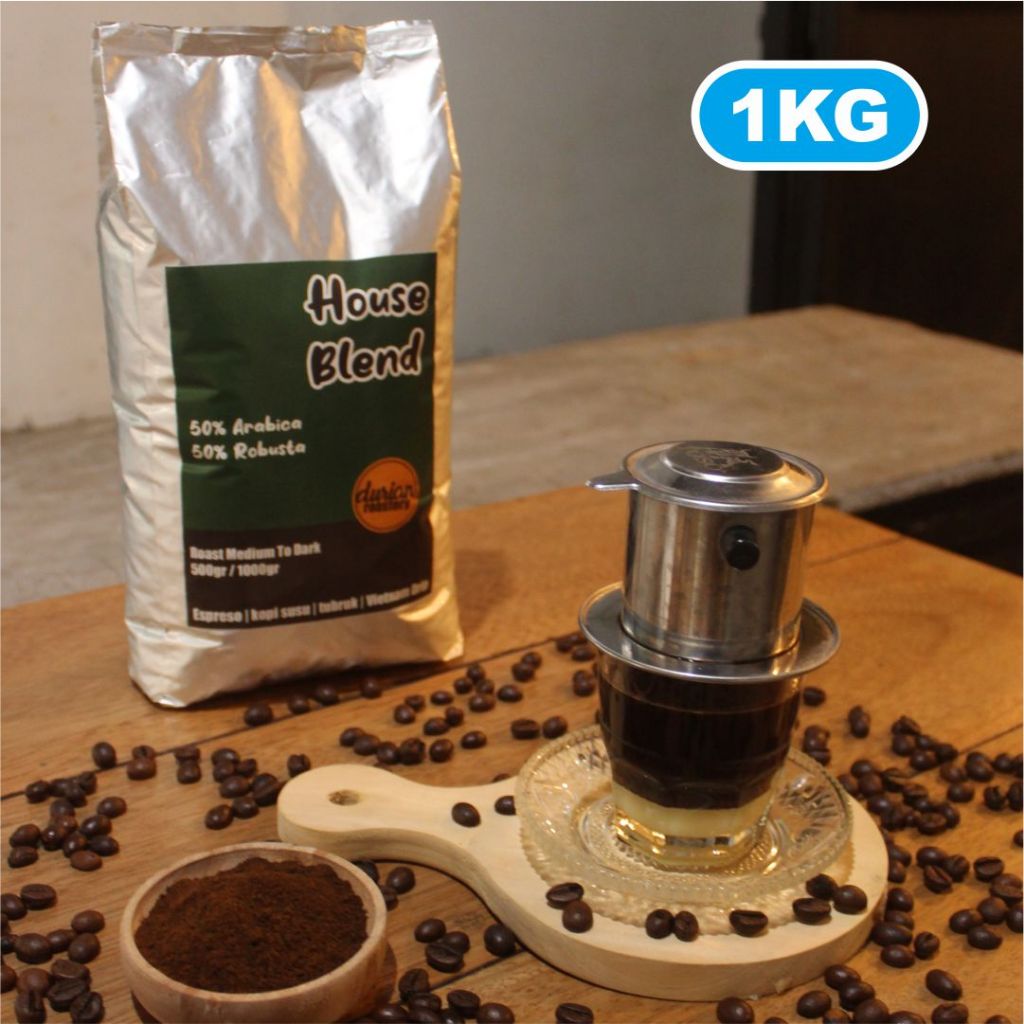 

Kopi House Blend Espresso - Arabica & Fine Robusta 1kg