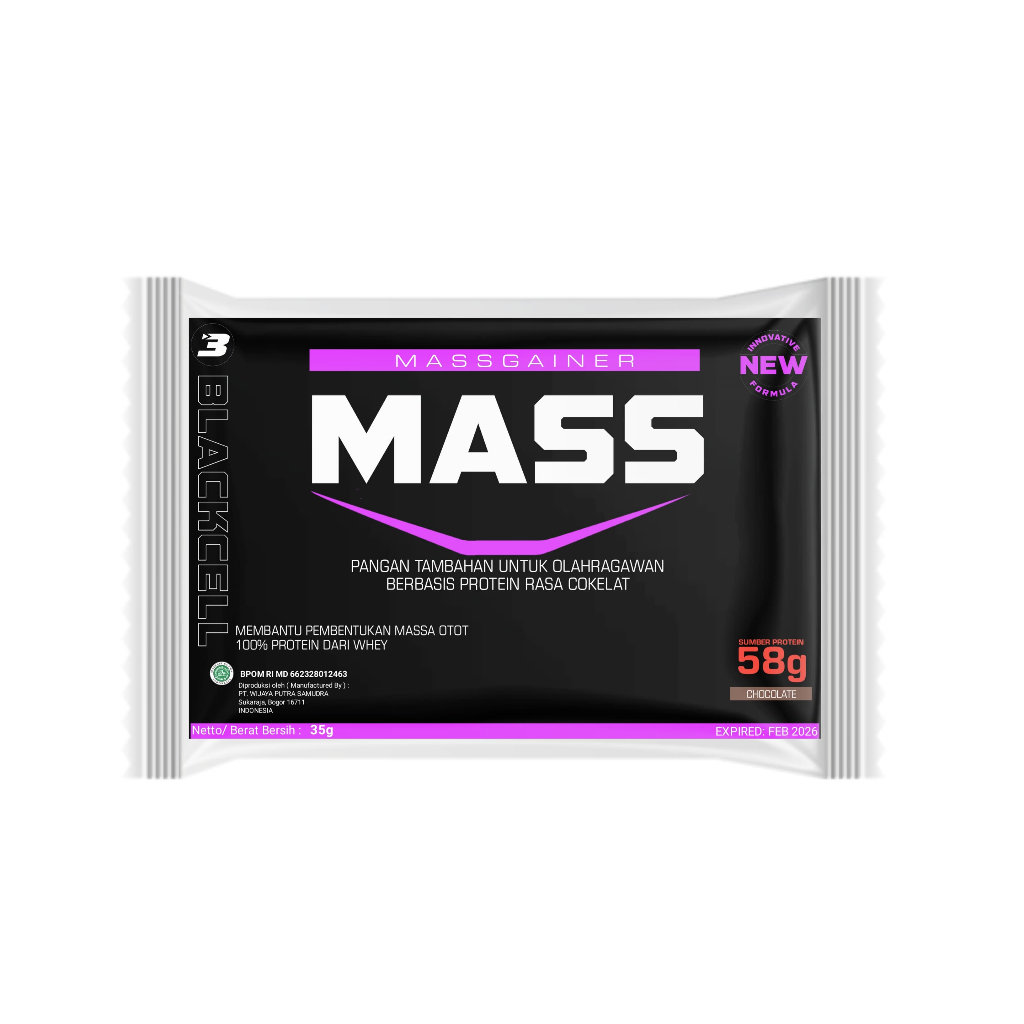 My Nutrition Blackcell Mass Gainer Sachet Saset 35gr