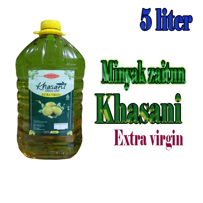 

Minyak zaitun 5 liter extra virgin khasani original olive oil