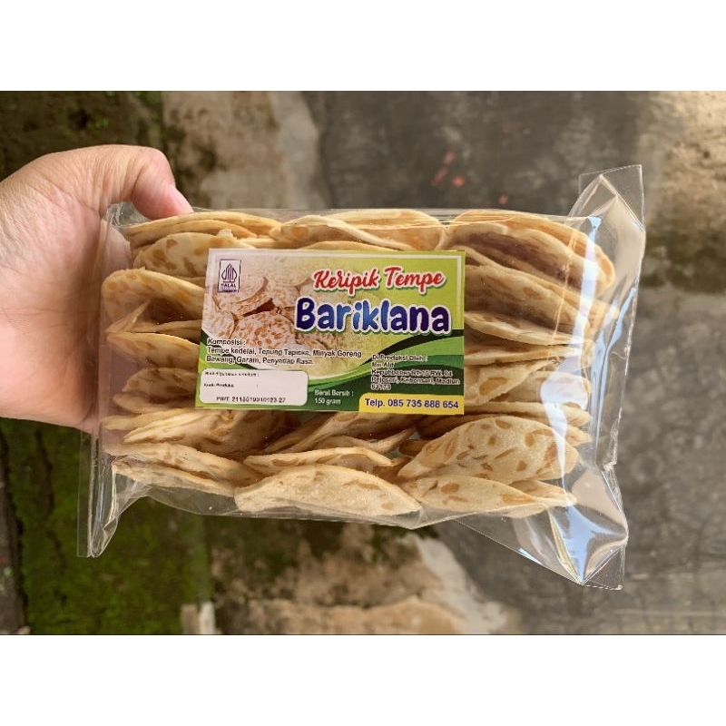 

kripik tempe sagu bariklana 125 gr