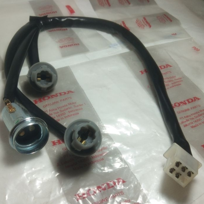 Kabel Fitting Stop Sen Assy Supra X 125 Old Soket Lampu Rem Belakang Set Sein Supra X 125 Lama
