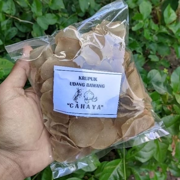 

[200 gr] TERMURAH!! KERUPUK UDANG BAWANG / KRUPUK BAWANG / KERUPUK PULI RASA BAWANGi