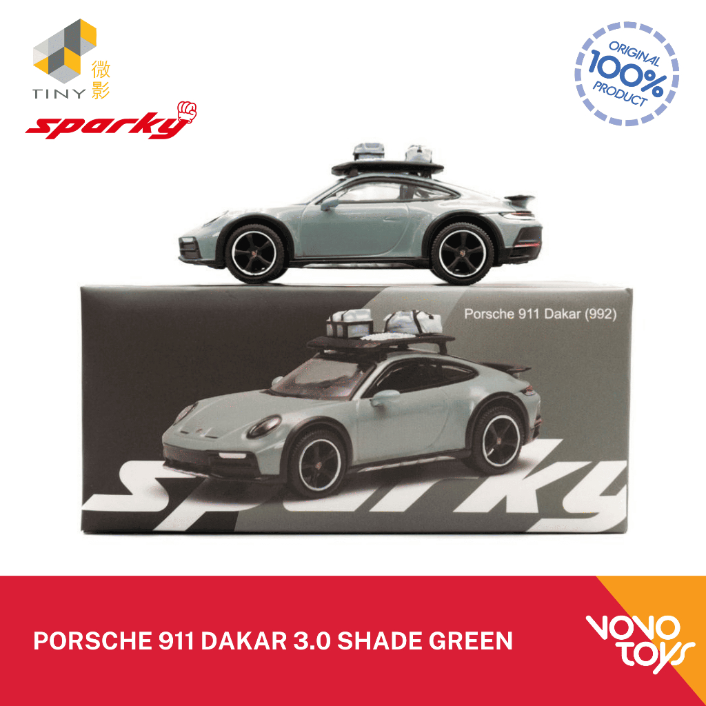 Tiny X Sparky Porsche 911 Dakar 3.0 Shade Green