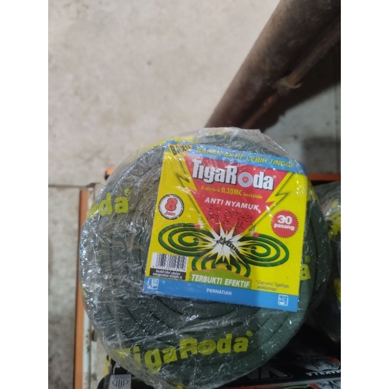 TIGA RODA OBAT NYAMUK BAKAR 6x5psg