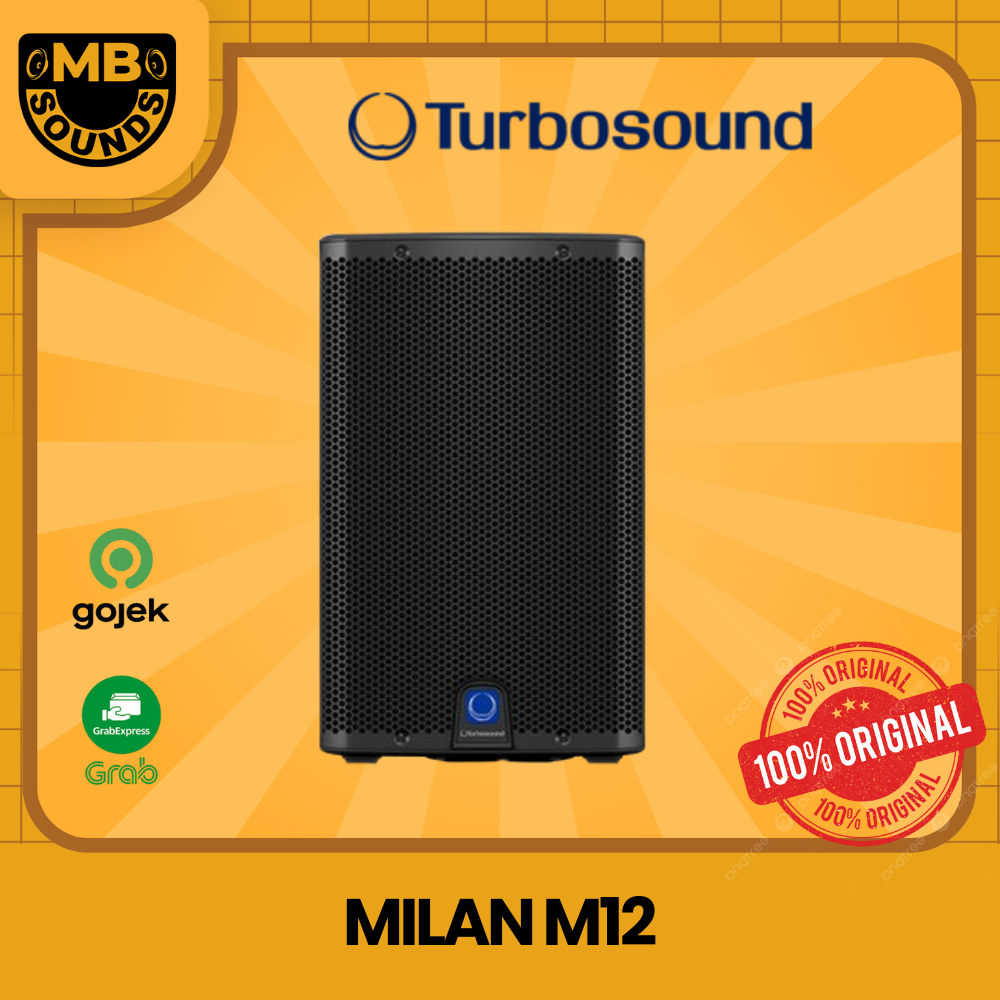 TURBOSOUND MILAN M12 SPEAKER ACTIVE 1100WATT