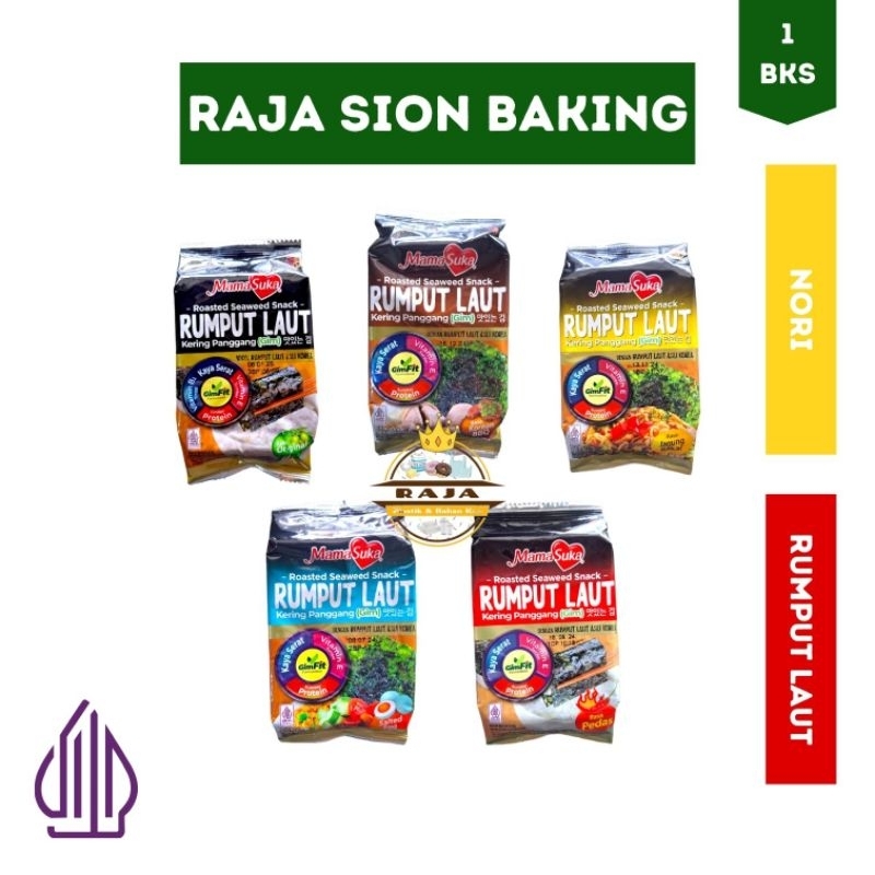 

MamaSuka Rumput Laut Panggang Nori - All Varian