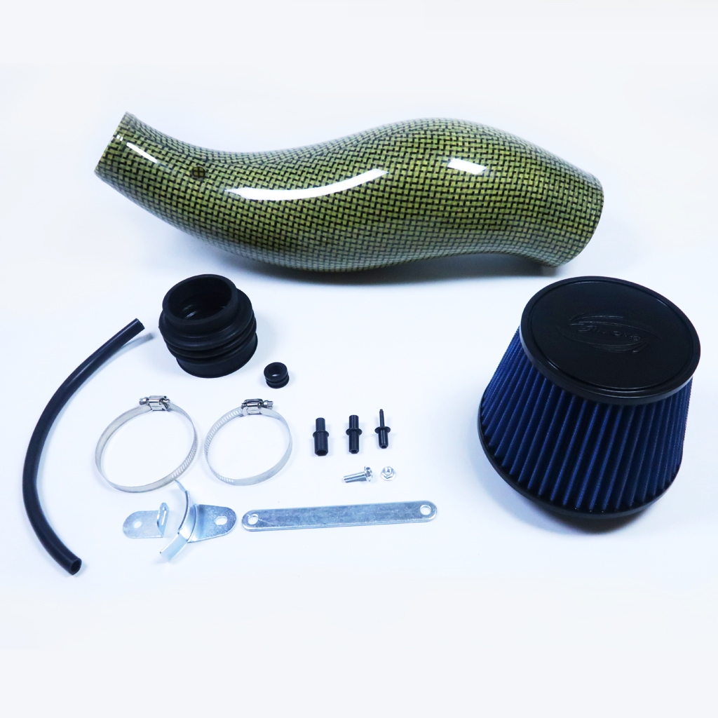 Intake Big Bang Carbon Yellow Simota Honda EG EK mesin D - B Series